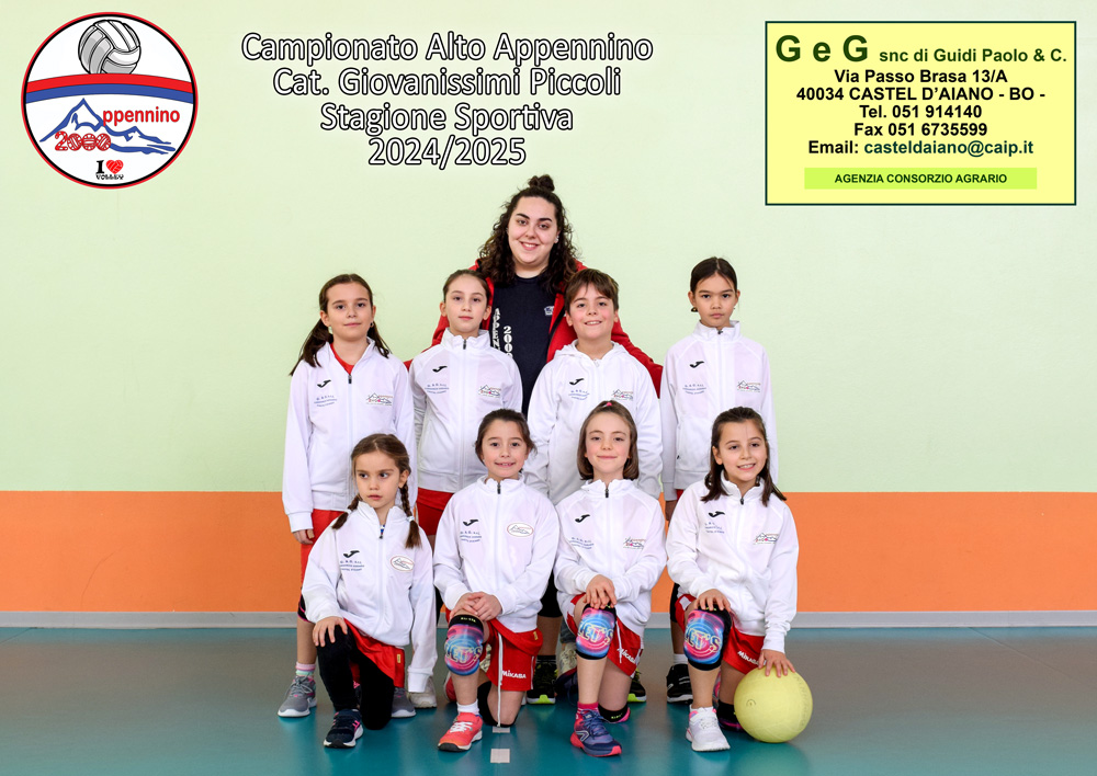 Giovanissimi Piccoli Stag 2024 2025 GG Consorzio foto x sito stag 2024 2025